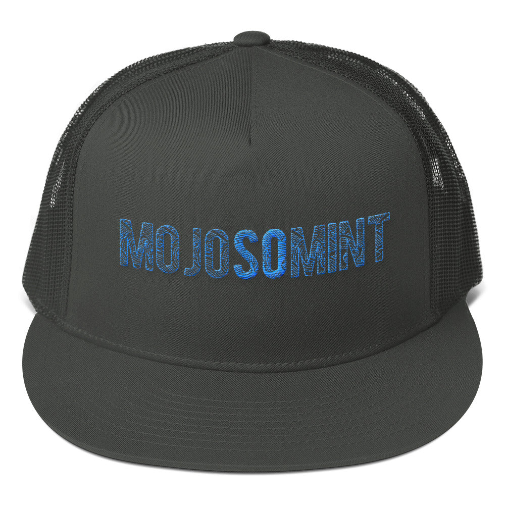 Mesh Back MojoSoMint Branded Snapback - MojoSoMint